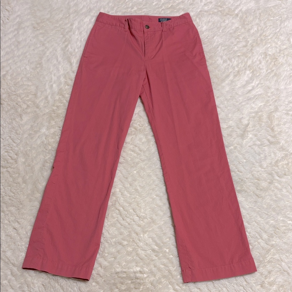 Polo by Ralph Lauren Boy’s Coral Chinos
Sz 12